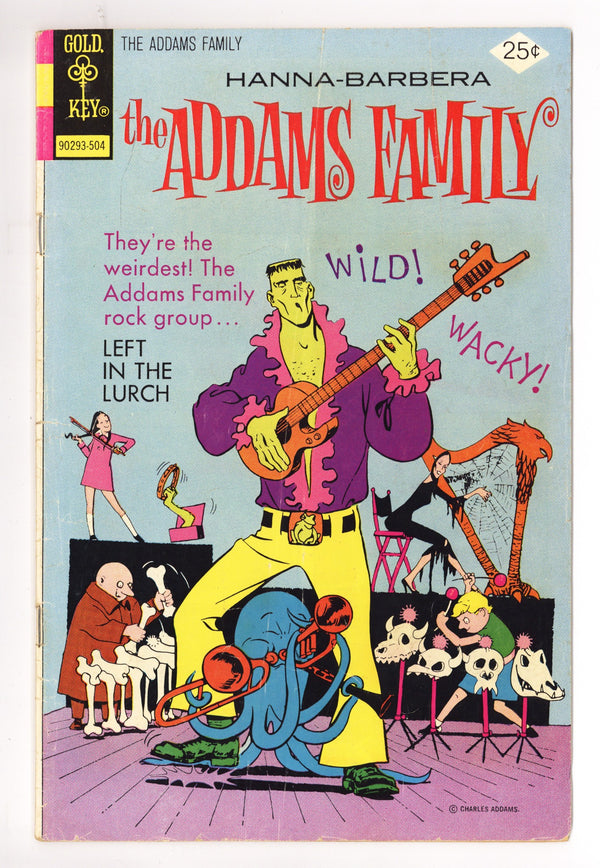 Hanna-Barbera the Addams Family 3 GD/VG (3.0) (1975)
