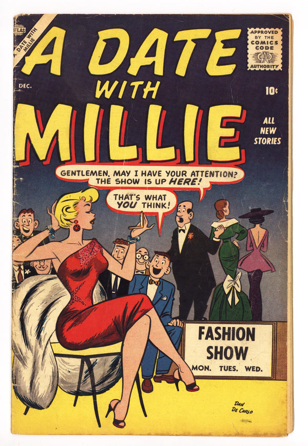 A Date with Millie Vol 1 2 VG (4.0) (1956)