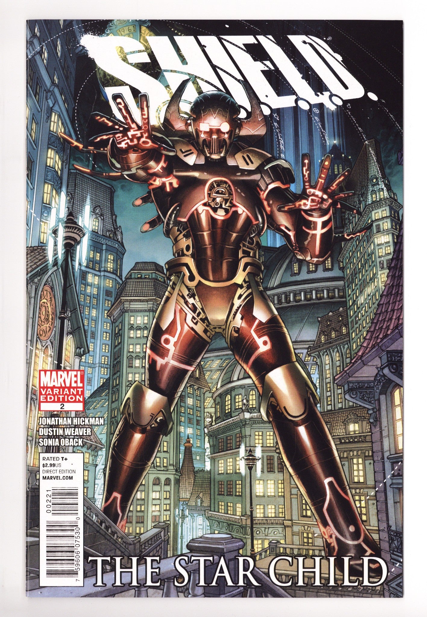 S.H.I.E.L.D. Vol 1 2 High Grade (2011) Weaver Variant 