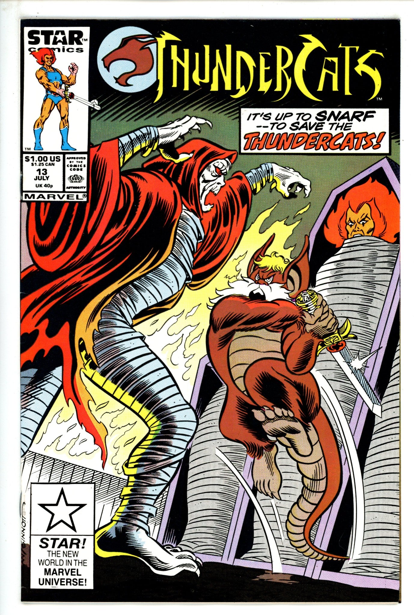 Thundercats 13 VF (8.0) (1987) 