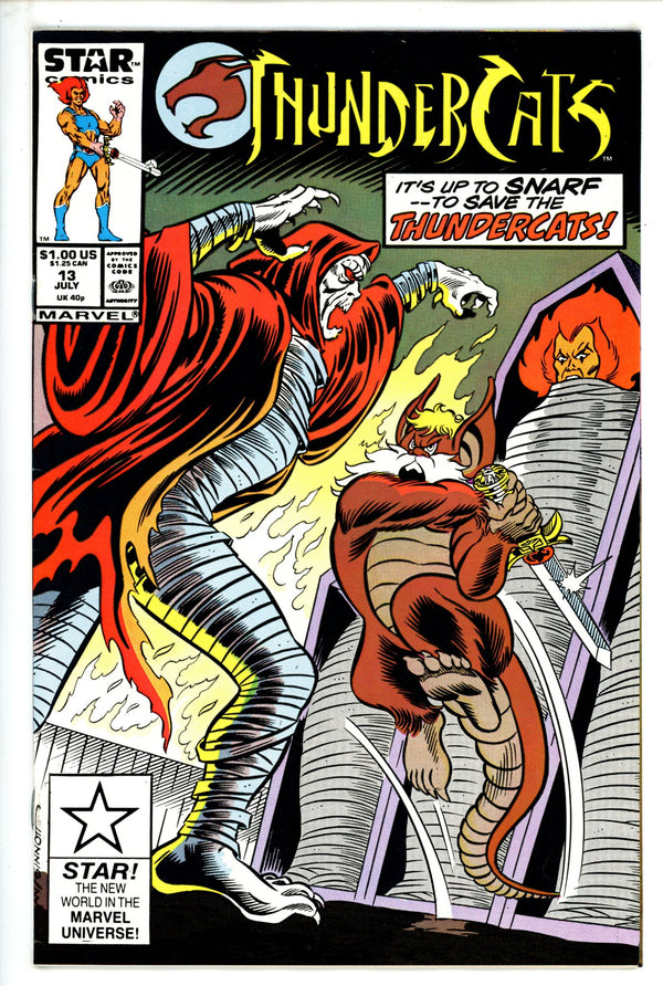 Thundercats 13 VF (8.0) (1987)
