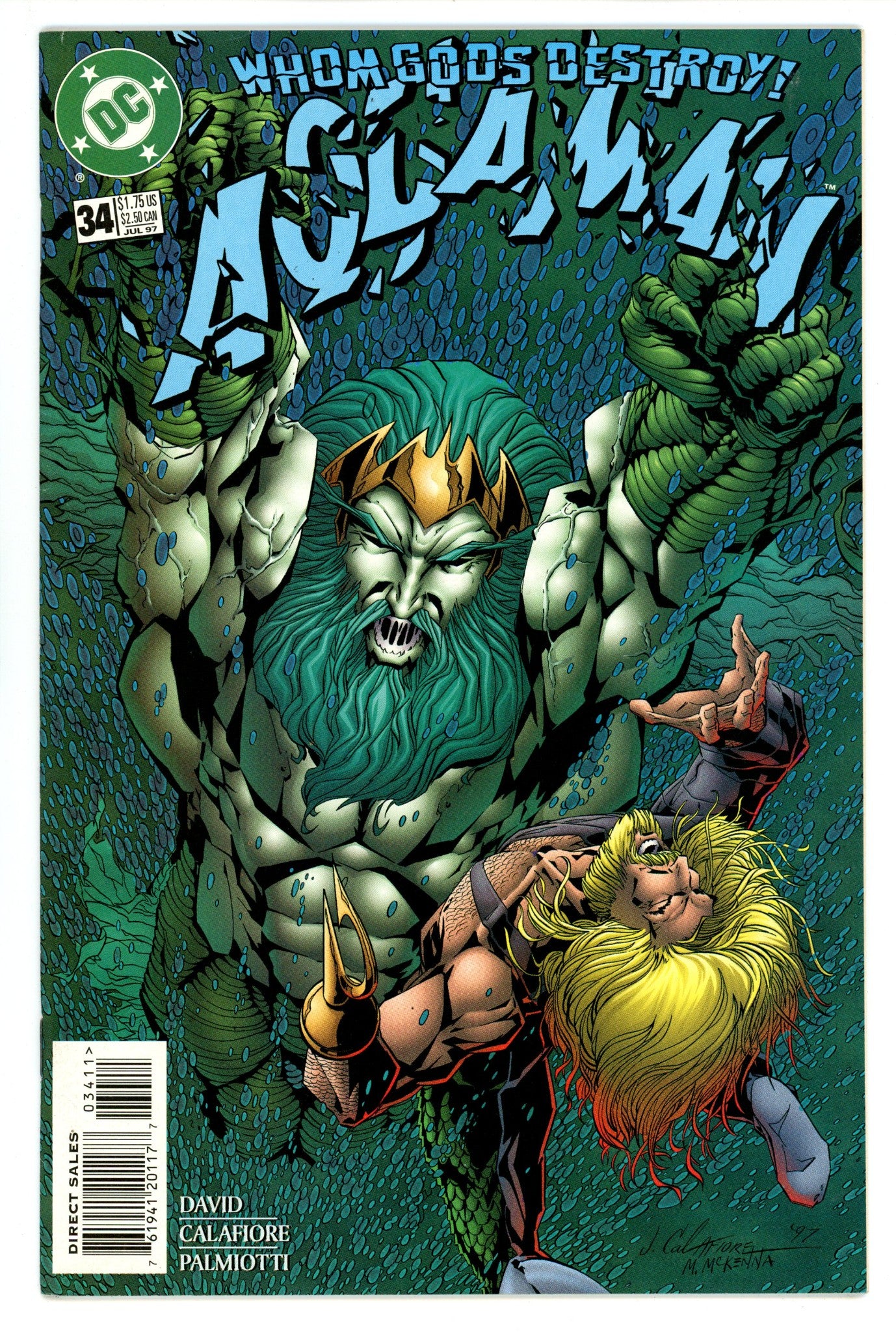 Aquaman Vol 5 34 Mid Grade (1997) 