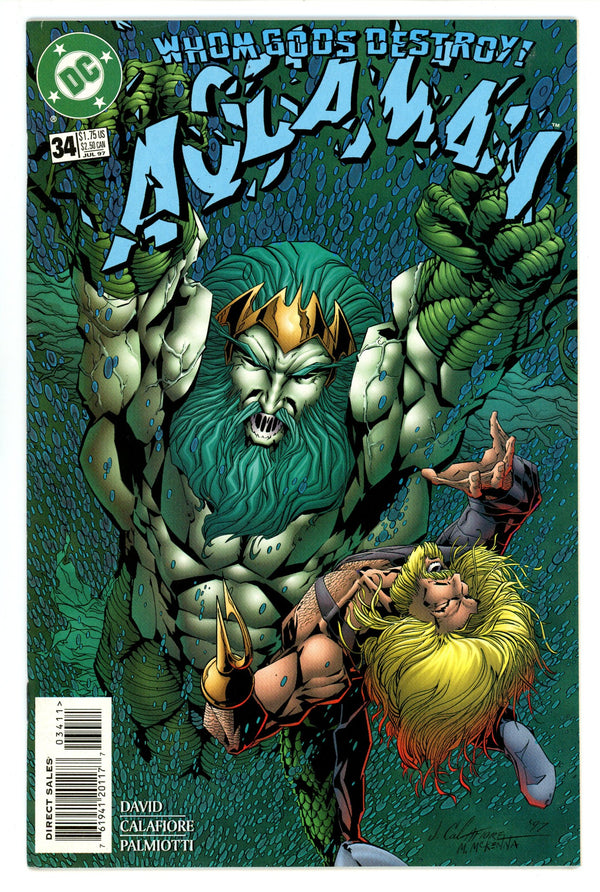 Aquaman Vol 5 34 Mid Grade (1997)