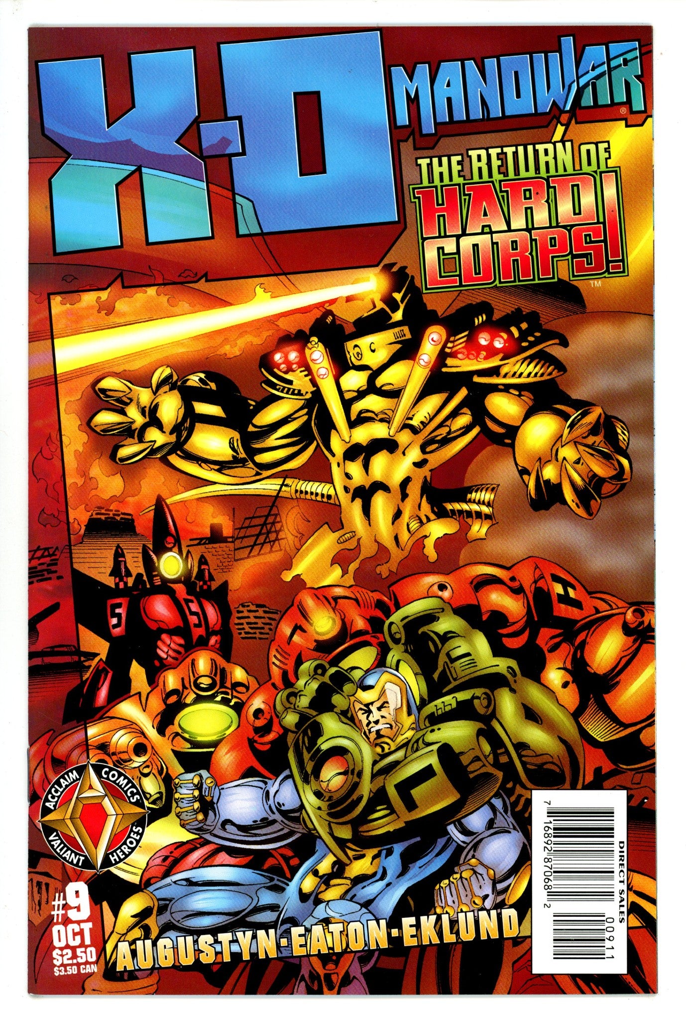 X-O Manowar Vol 2 9 (1996)