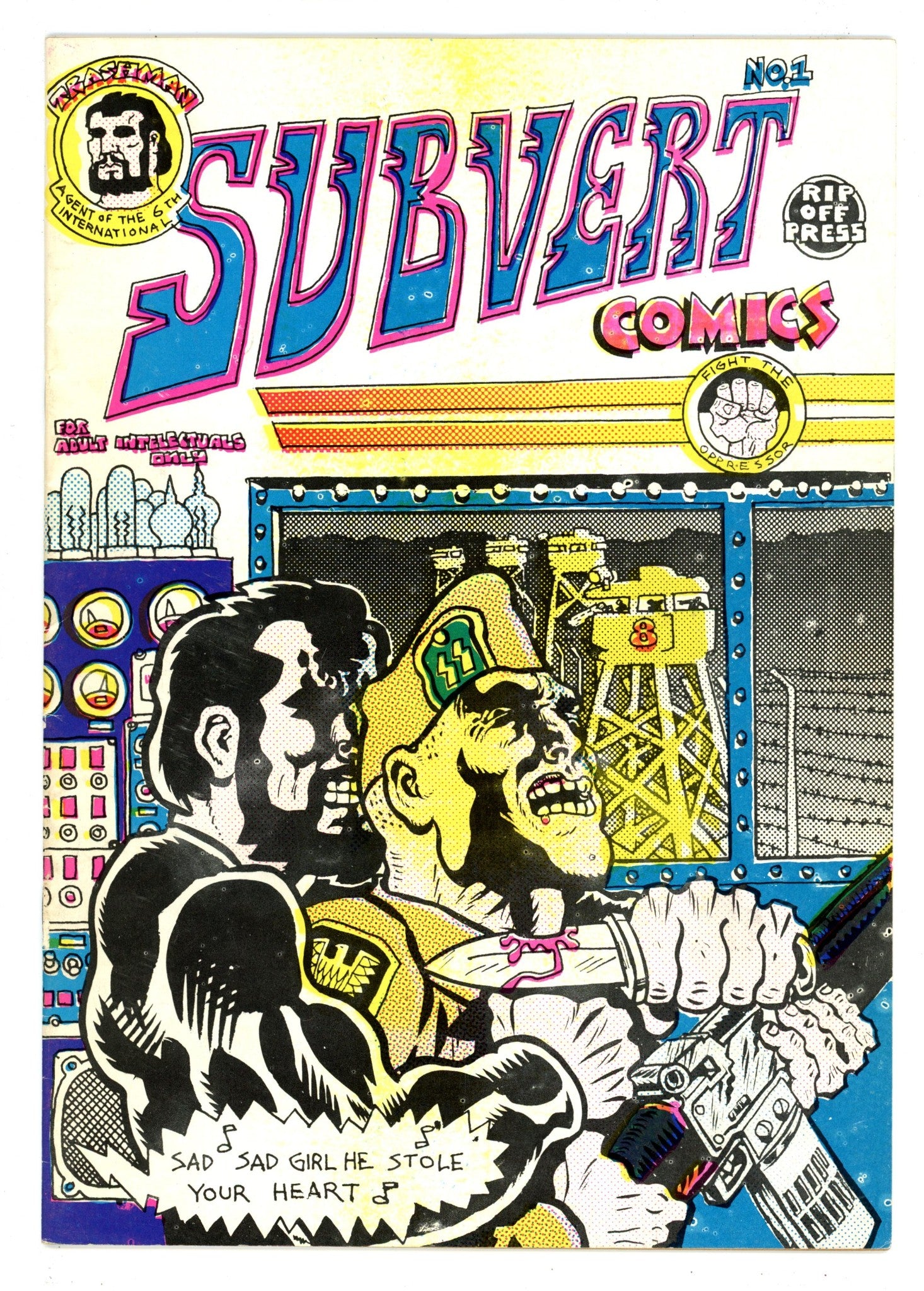 Subvert Comics 1 FN- (5.5) (1970) 2nd Print 