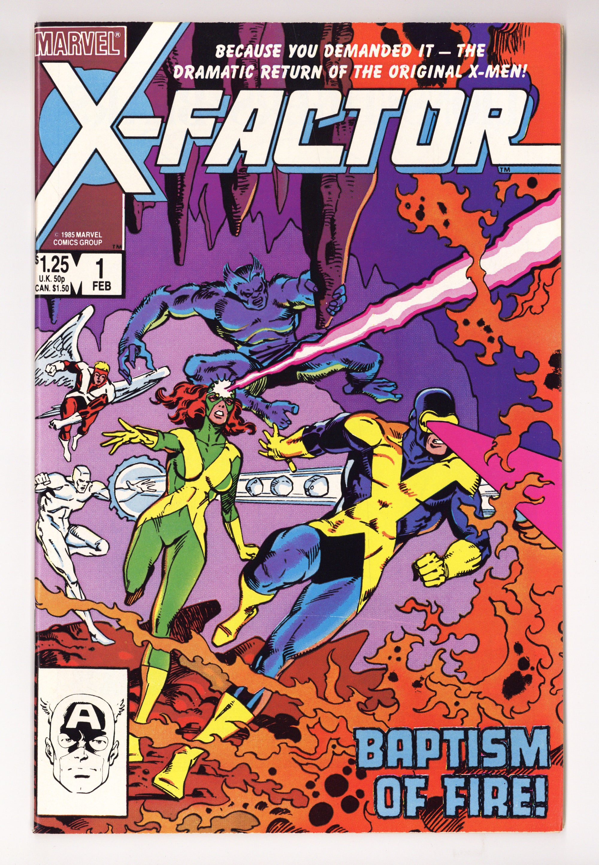 X-Factor Vol 1 1  VF+ (8.5)   (1986)        