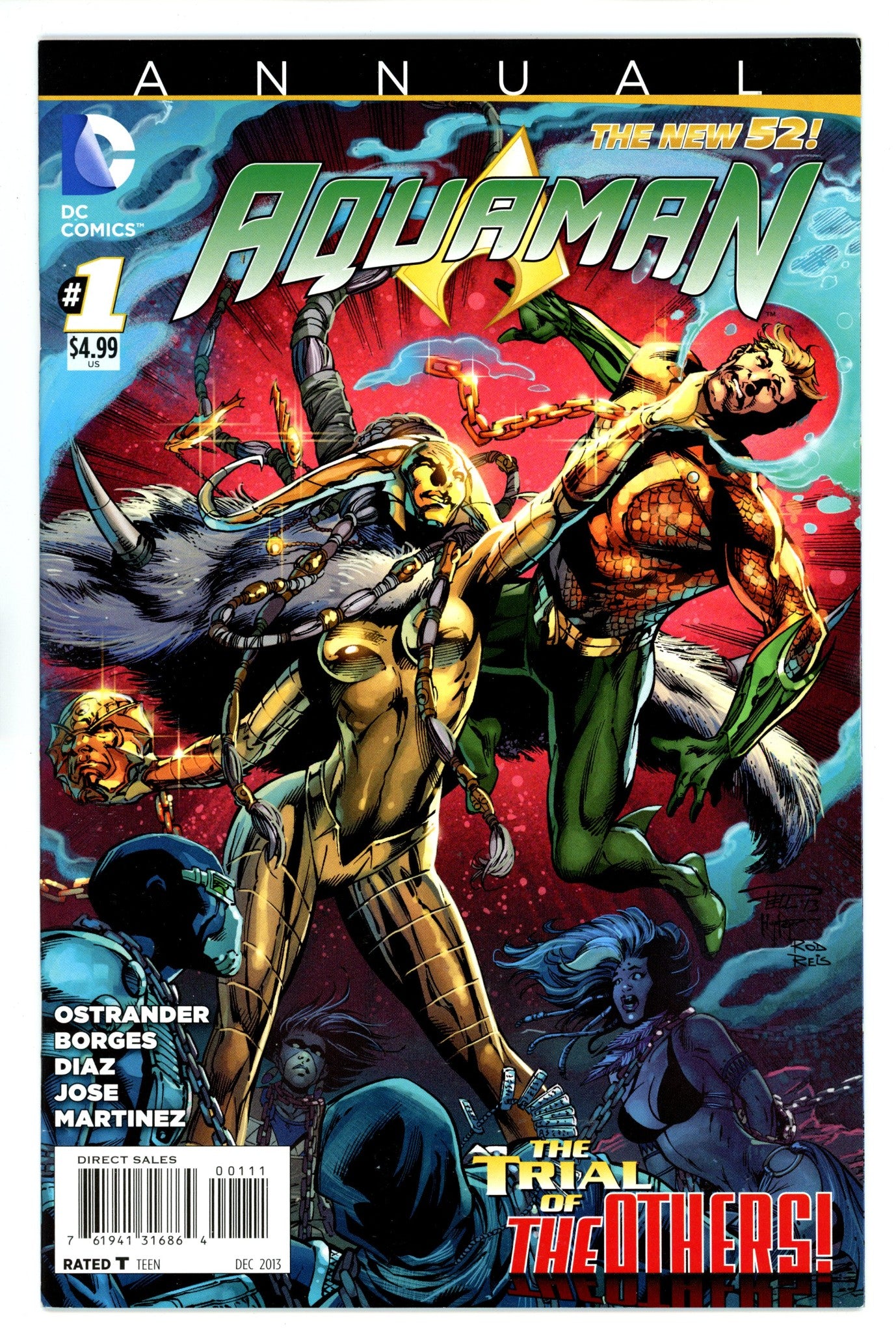 Aquaman Annual Vol 7 1 High Grade (2013) 