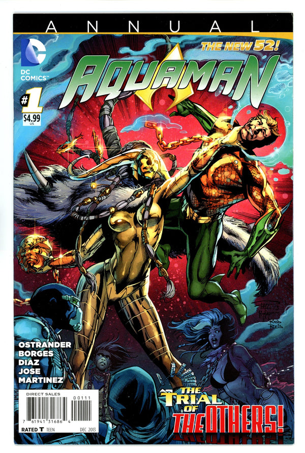 Aquaman Annual Vol 7 1 High Grade (2013)