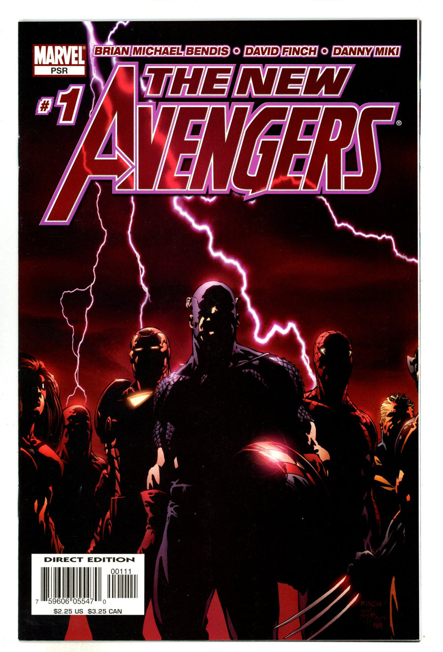 New Avengers Vol 1 1  High Grade  (2005)  