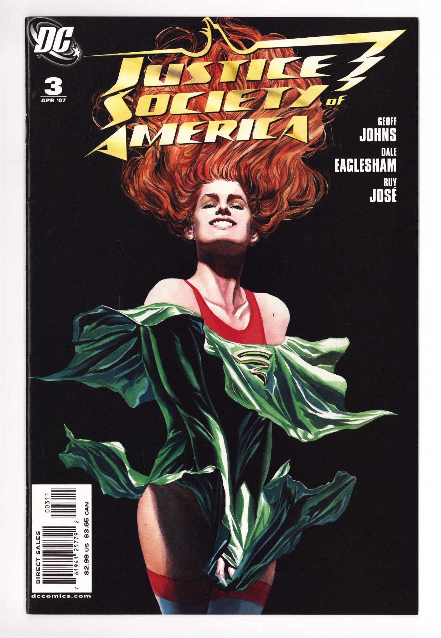 Justice Society of America Vol 1 3 Mid Grade (2007) 