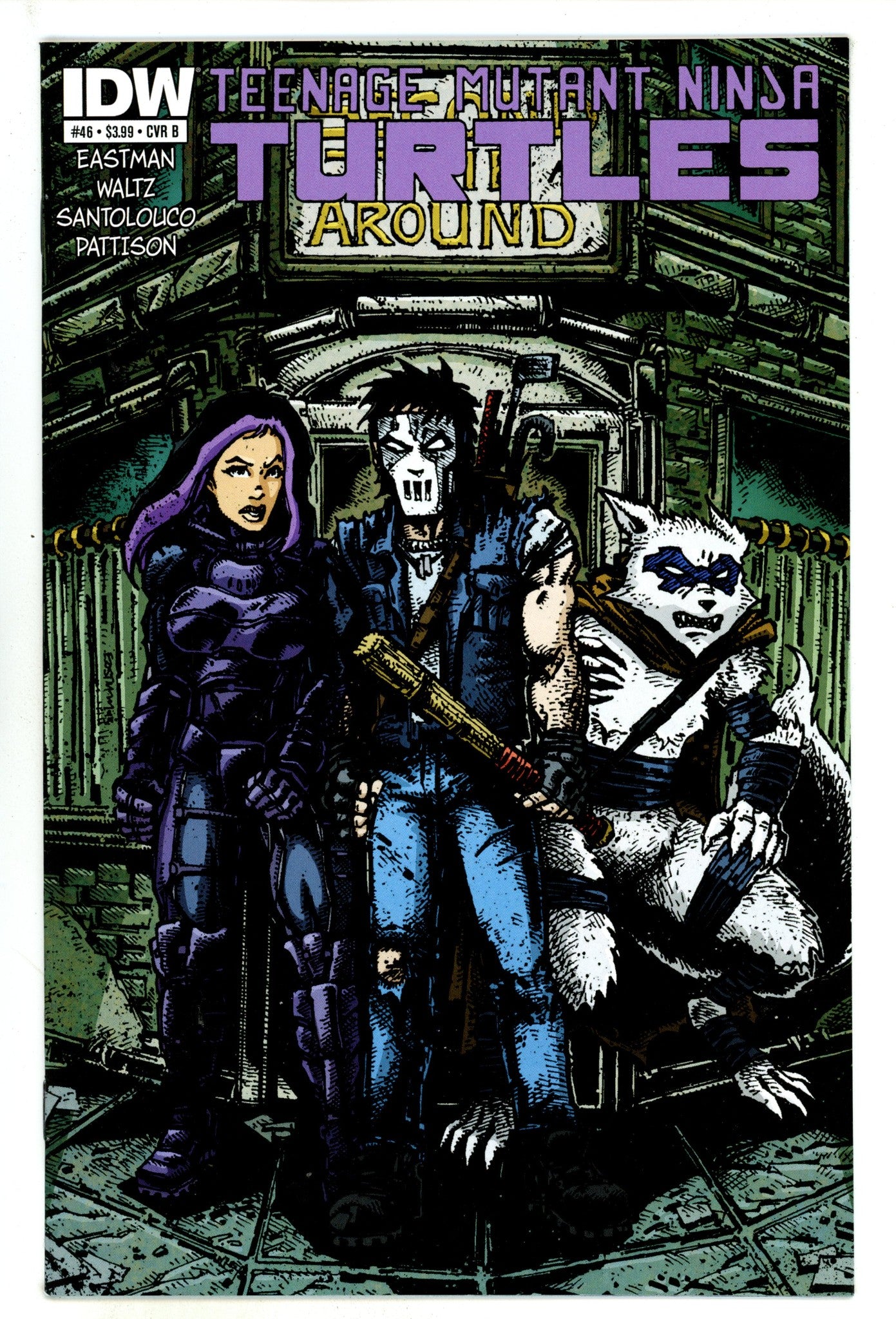 Teenage Mutant Ninja Turtles Vol 5 46 VF/NM (9.0) (2015) Eastman Variant 