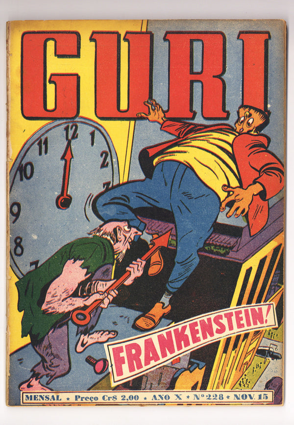 O Guri Comico 228 VG- (3.5) Apparent, Spine Reinforced, Trimmed, Removed From Bound Vol (1949)
