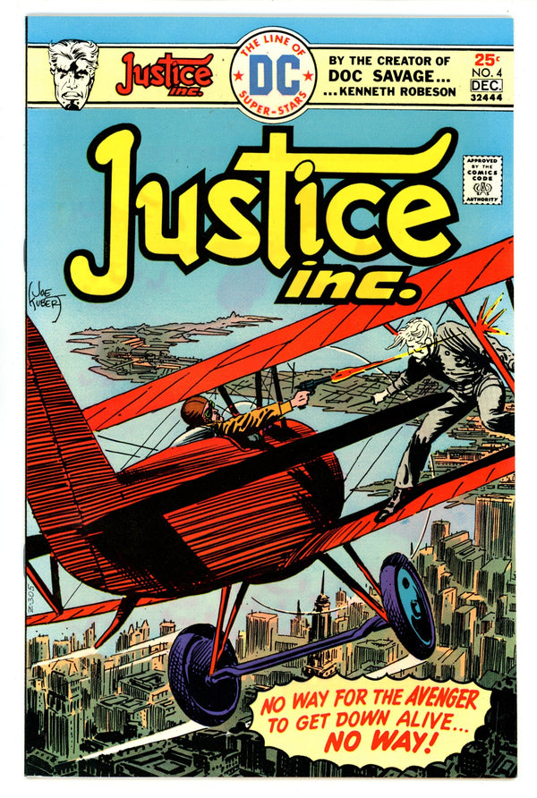 Justice, Inc. 4 VF/NM (9.0) (1975)