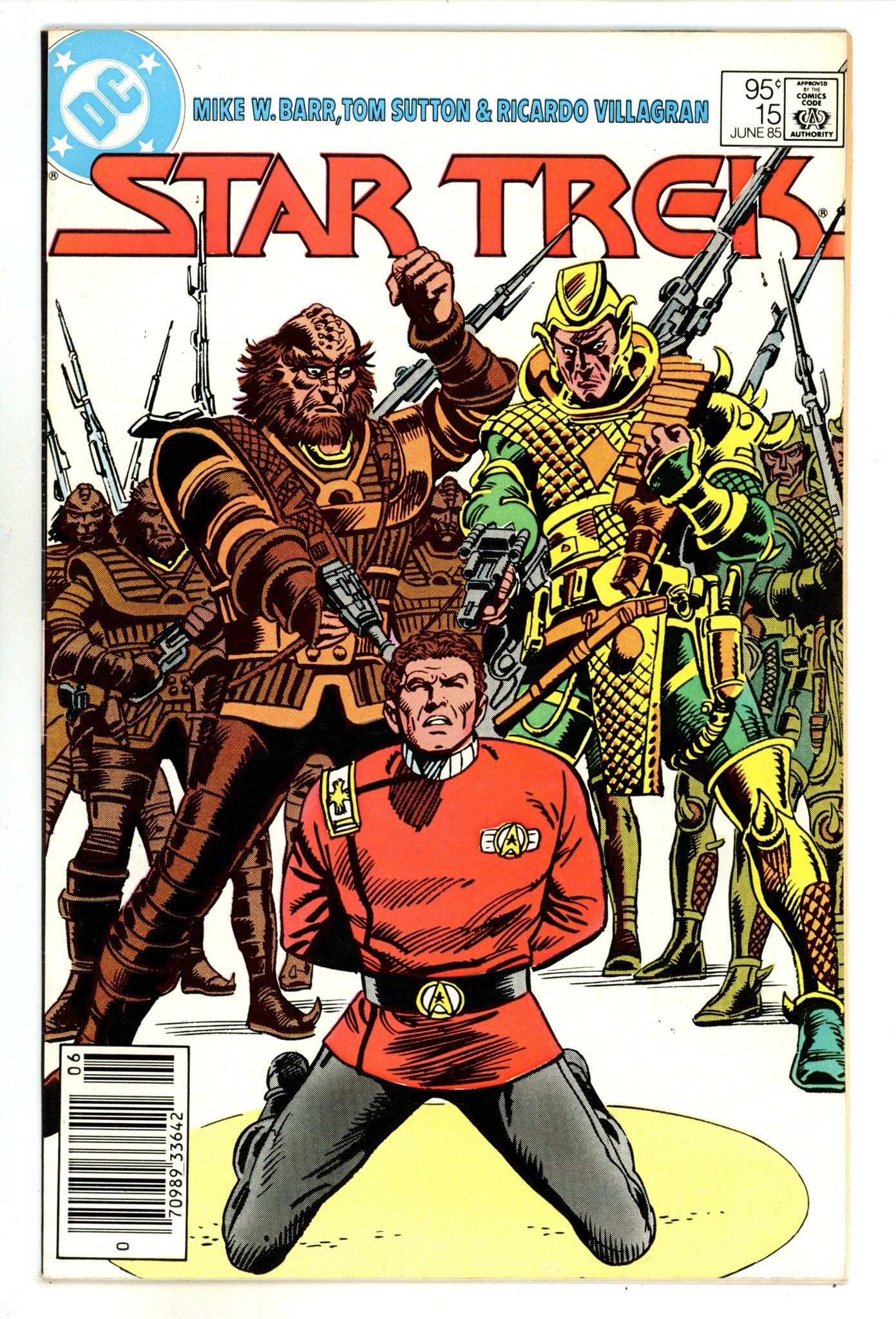 Star Trek Vol 1 15 FN/VF (7.0) (1985) Canadian Price Variant 