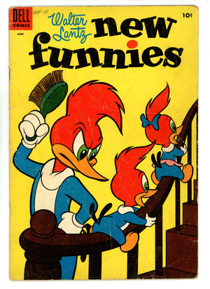 Walter Lantz New Funnies 220 VG- (3.5) (1955) 