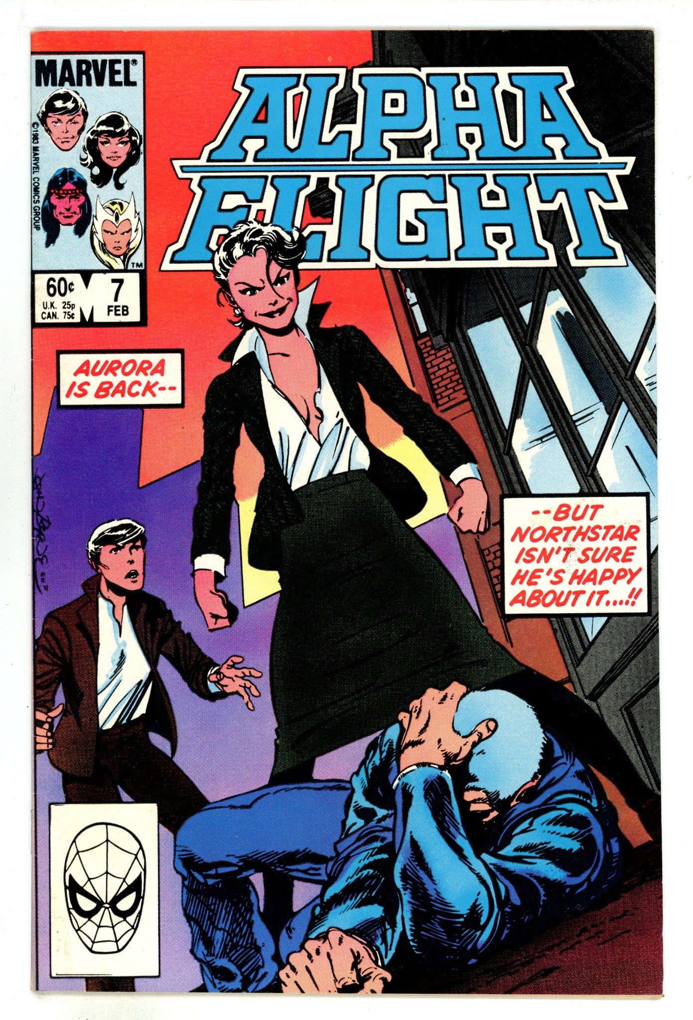 Alpha Flight Vol 1 7 Mid Grade (1984) 