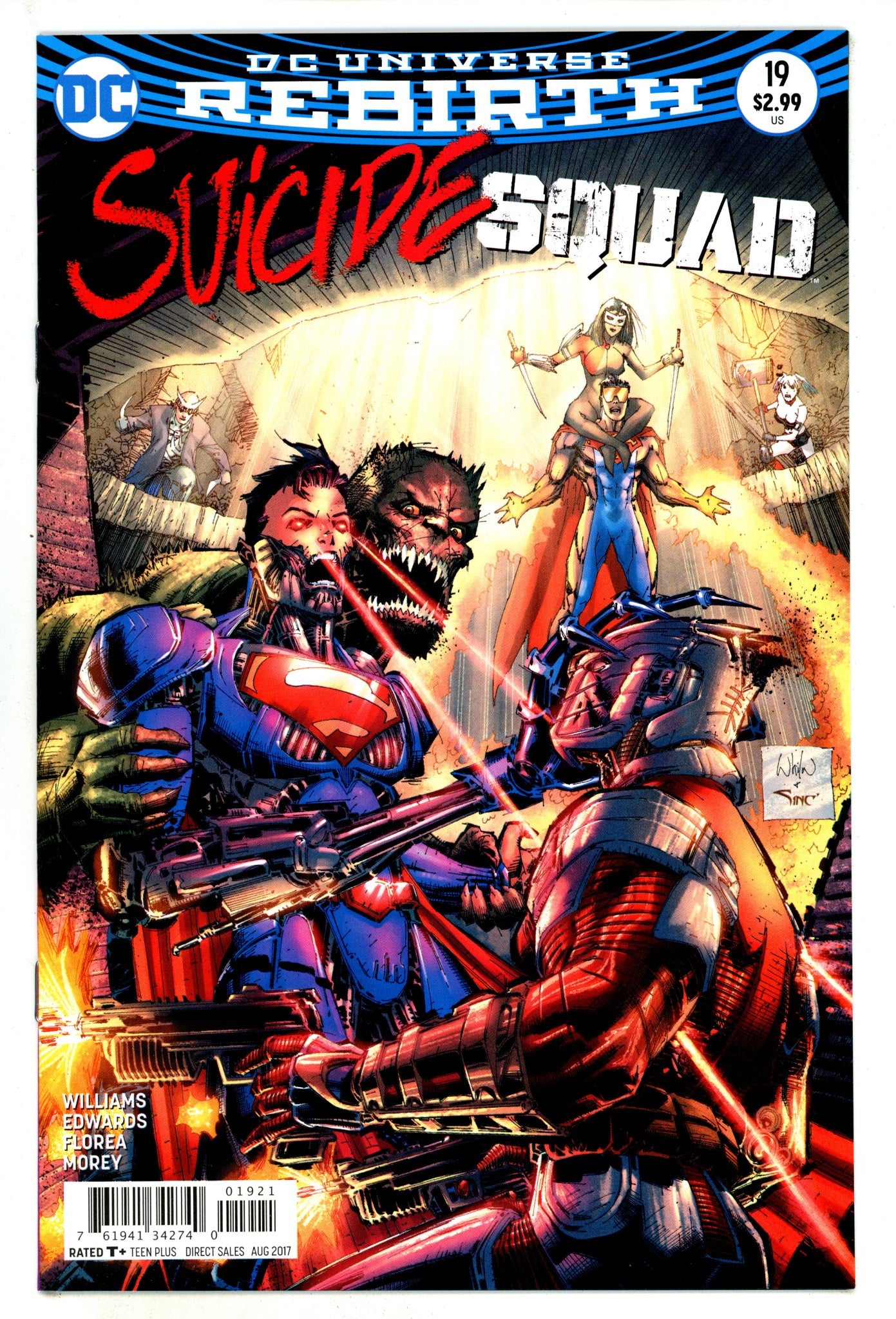 Suicide Squad Vol 4 19 High Grade (2017) Portacio Variant 