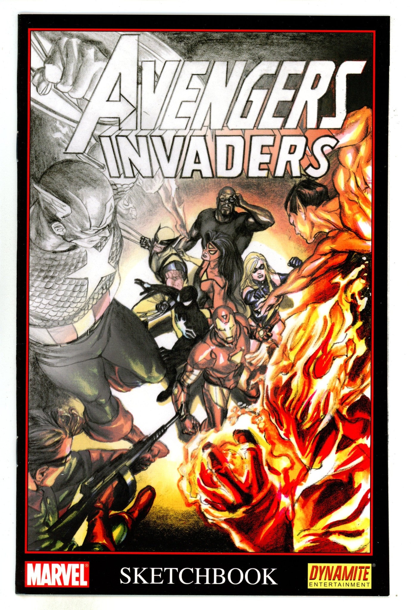 Avengers / Invaders Sketchbook [nn] High Grade (2008) 