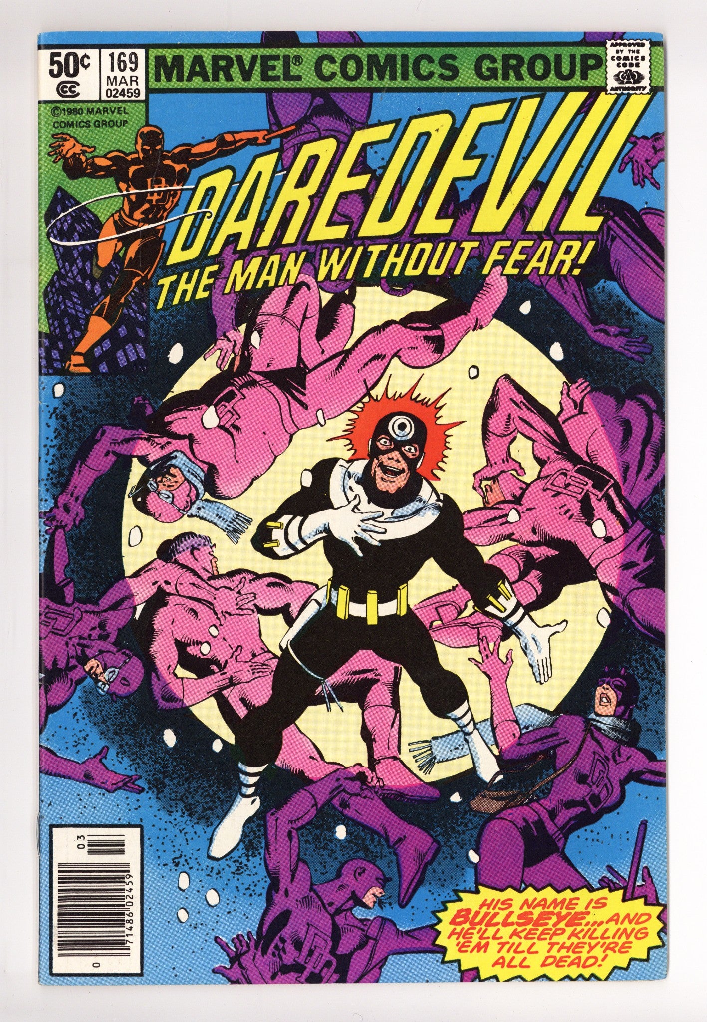 Daredevil Vol 1 169 VF- (7.5) (1981) Newsstand 