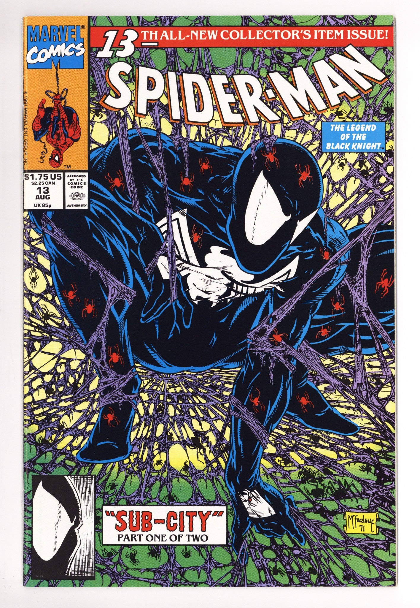 Spider-Man Vol 1 13 VF (8.0) (1991) 