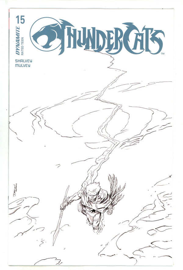 Thundercats 15 Shalvey B&W Incentive Variant (1900)