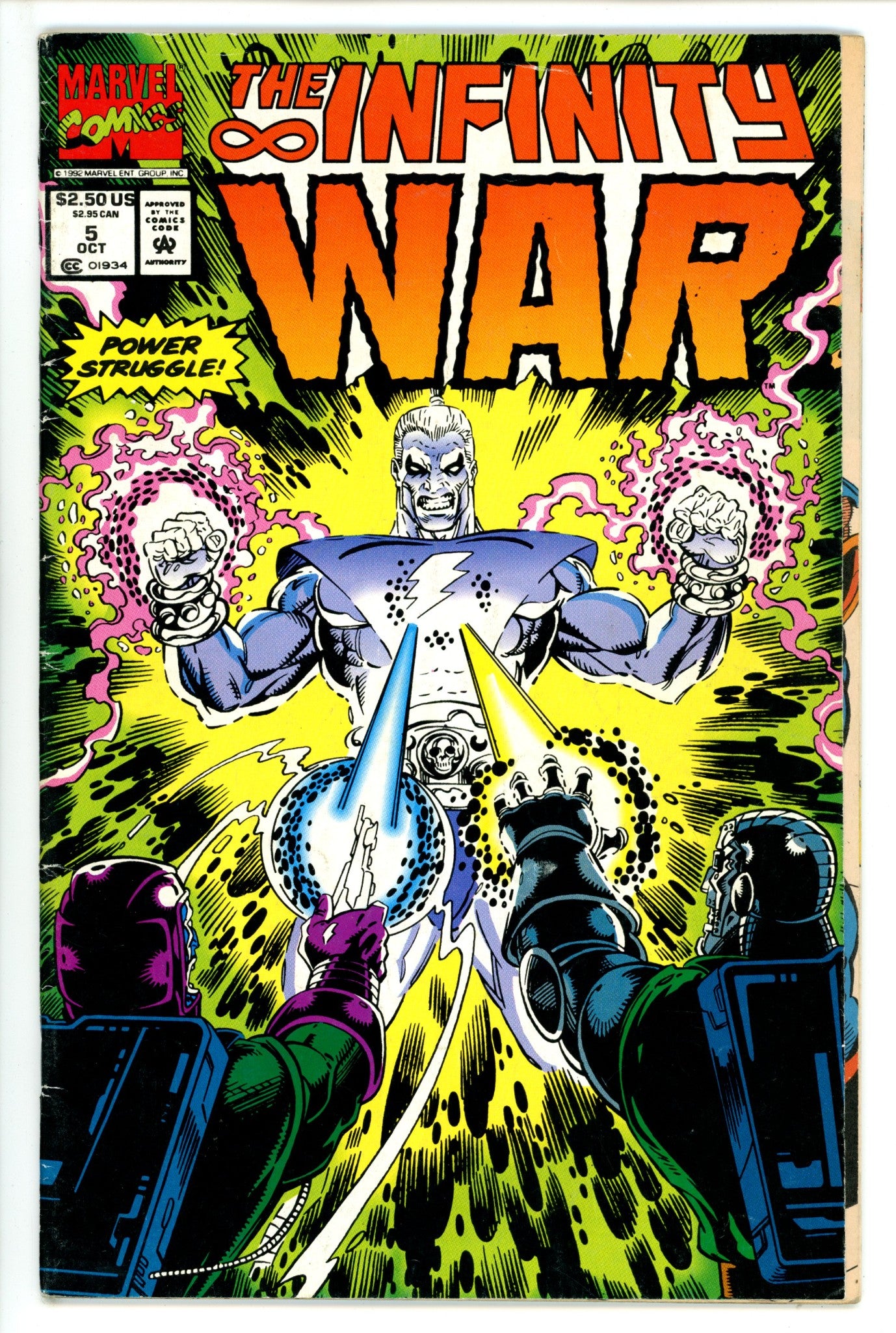 The Infinity War 5 Newsstand GD/VG (1992)