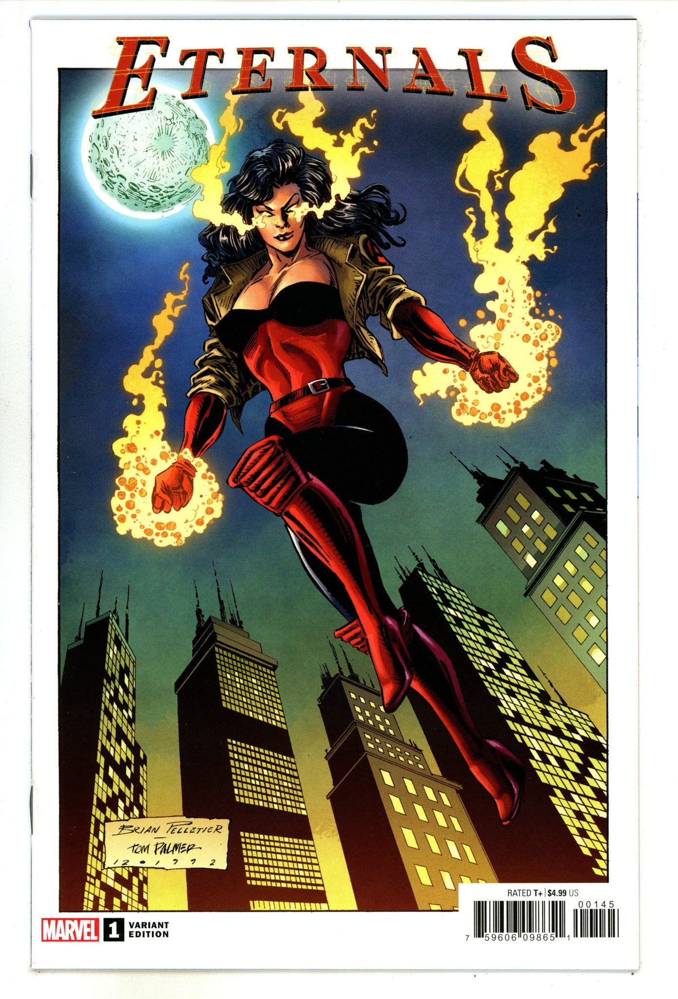 Eternals Vol 5 1 High Grade (2021) Pelletier Incentive Variant 