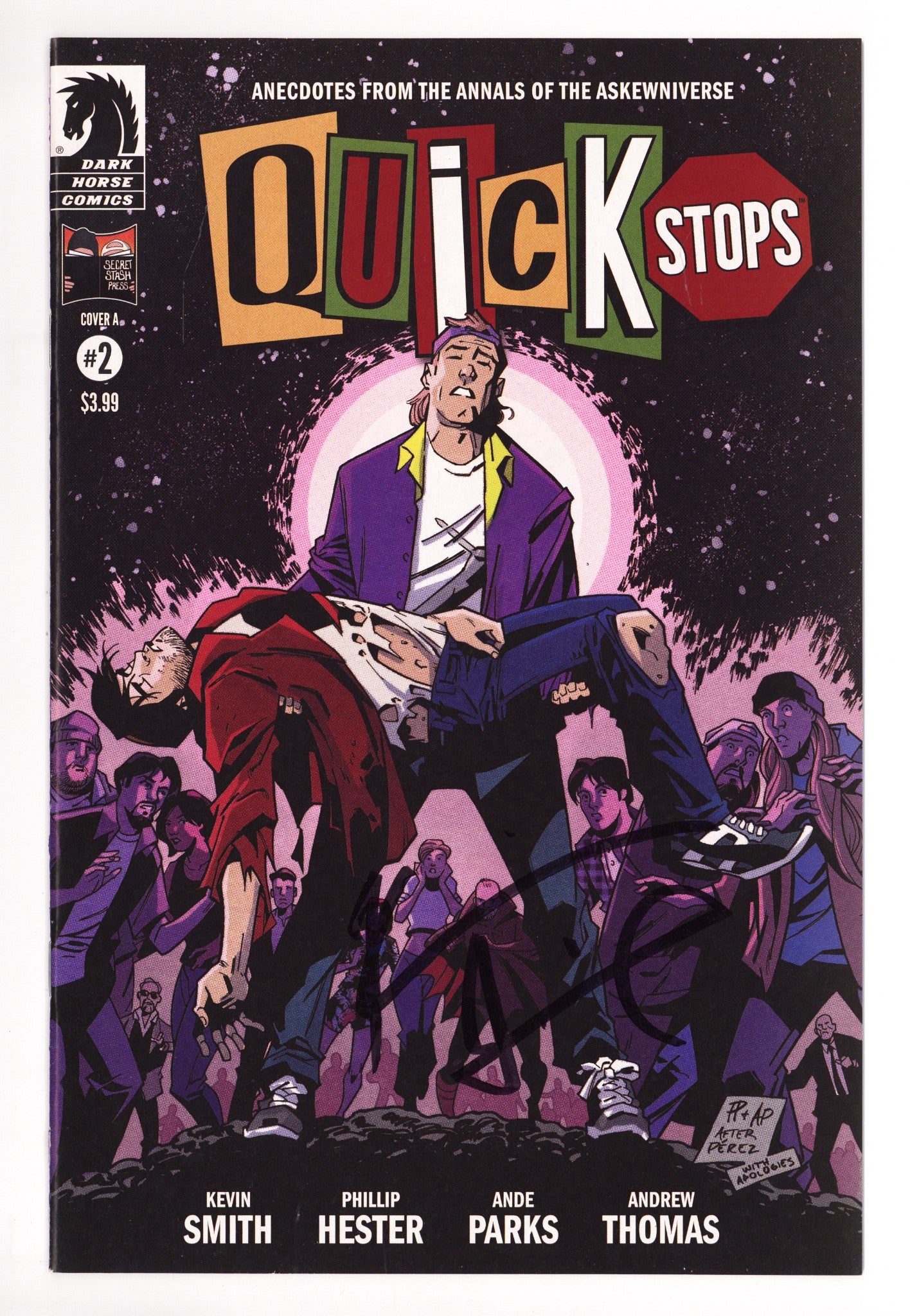 Quick Stops 2 High Grade (2022) Signed x1 Cover Kevin Smith 