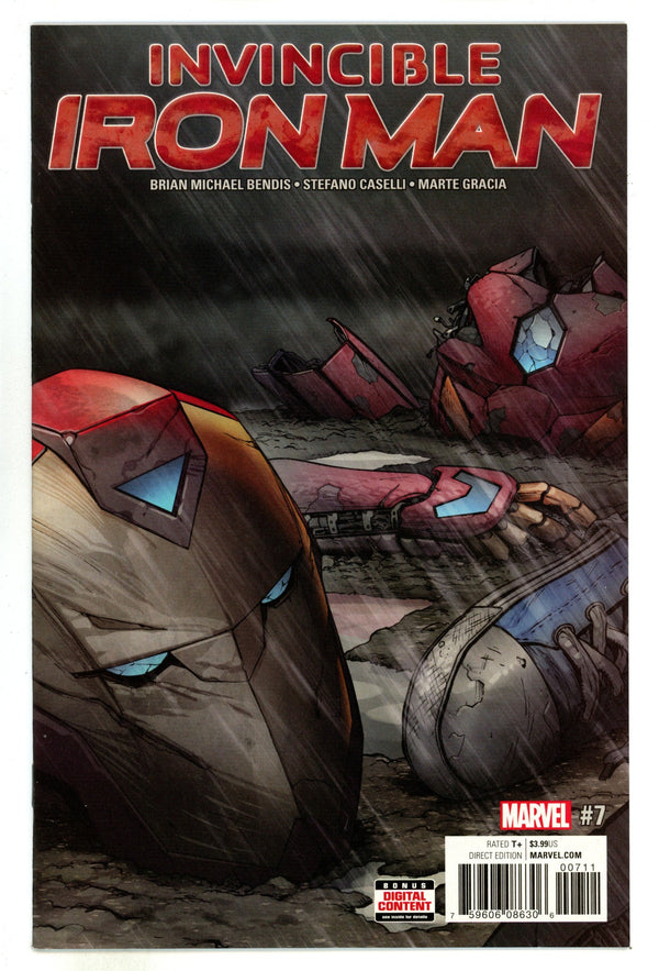 Invincible Iron Man Vol 3 7 High Grade (2017)