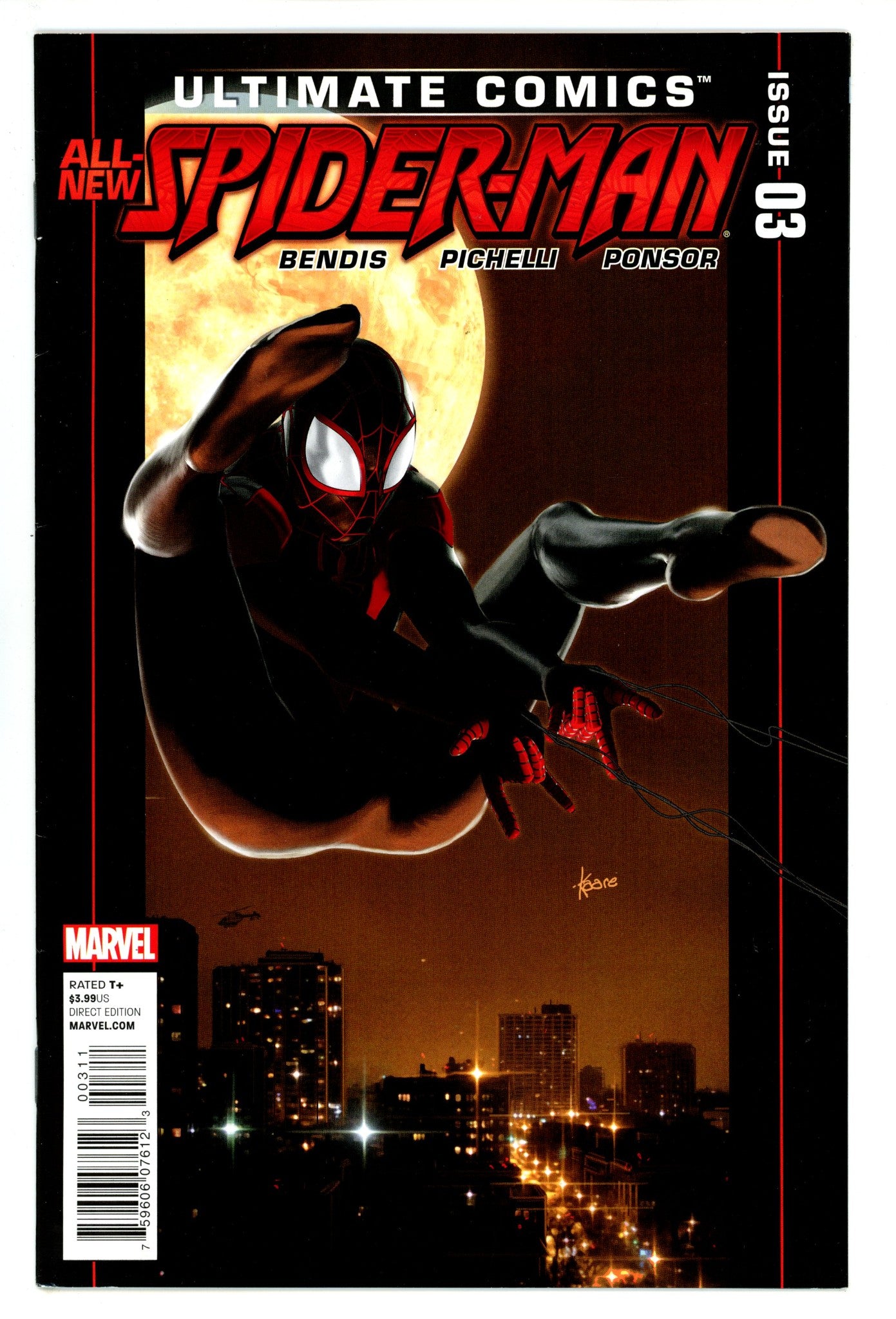 Ultimate Comics Spider-Man Vol 2 3 VF+ (8.5) (2011) 