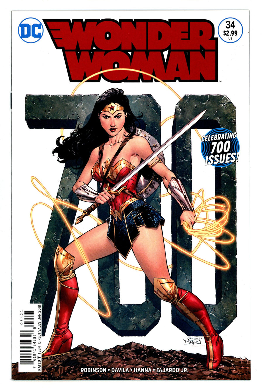 Wonder Woman Vol 5 34 High Grade (2018) Daniel Variant 
