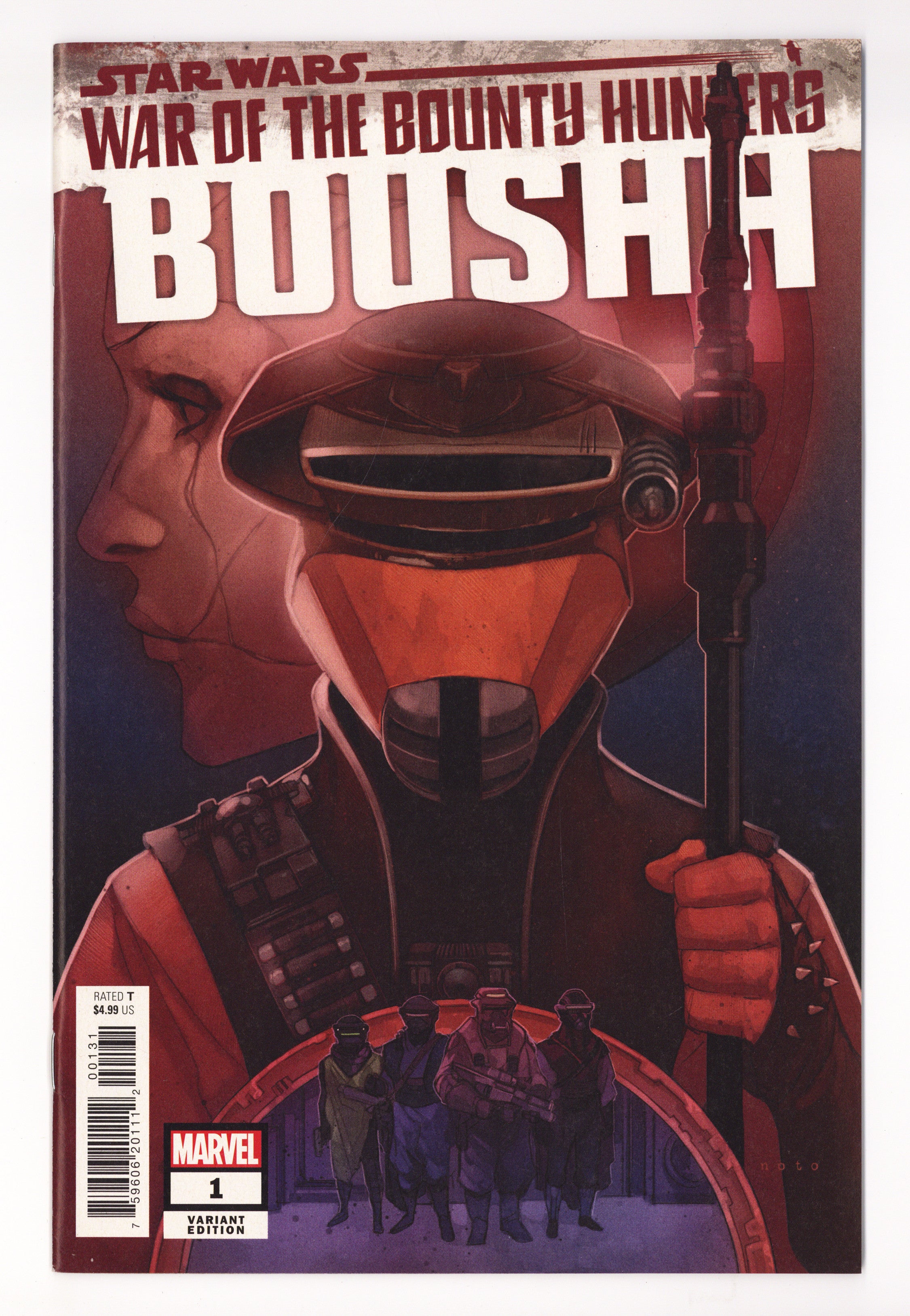 Star Wars: War of the Bounty Hunters - Boushh 1 High Grade (2021) Noto Variant 