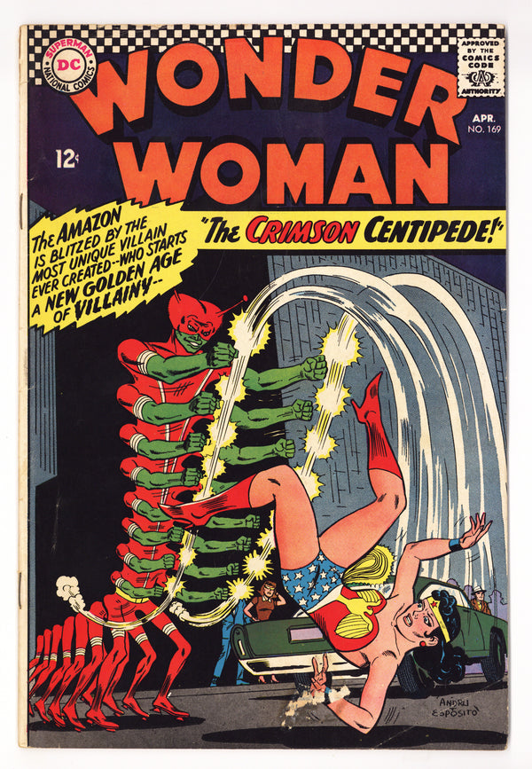 Wonder Woman Vol 1 169 VG- (3.5) (1967)