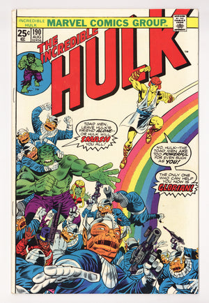 The Incredible Hulk Vol 1 190 Mid Grade (1975)