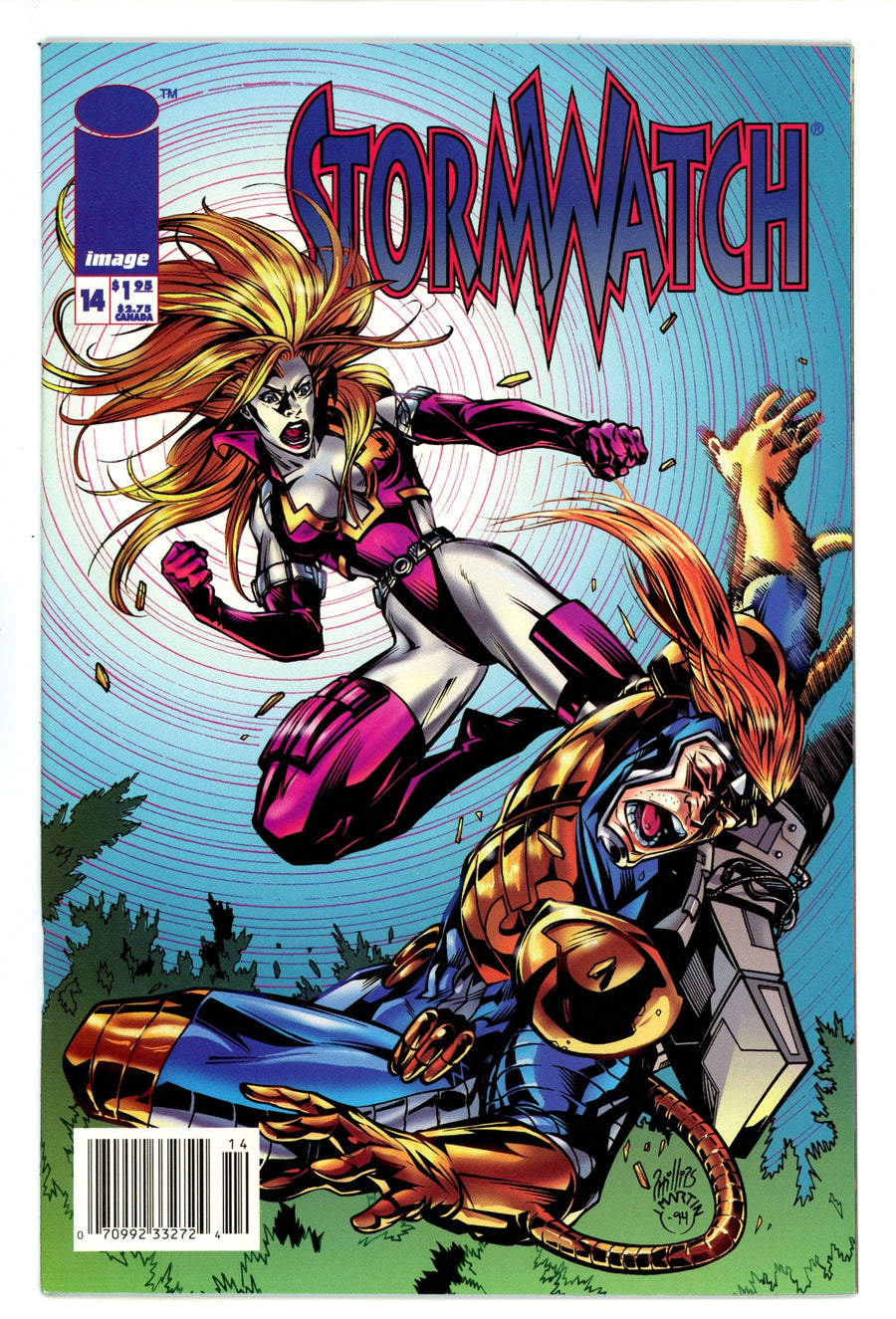 Stormwatch Vol 1 14 VF (8.0) (1994) Newsstand 