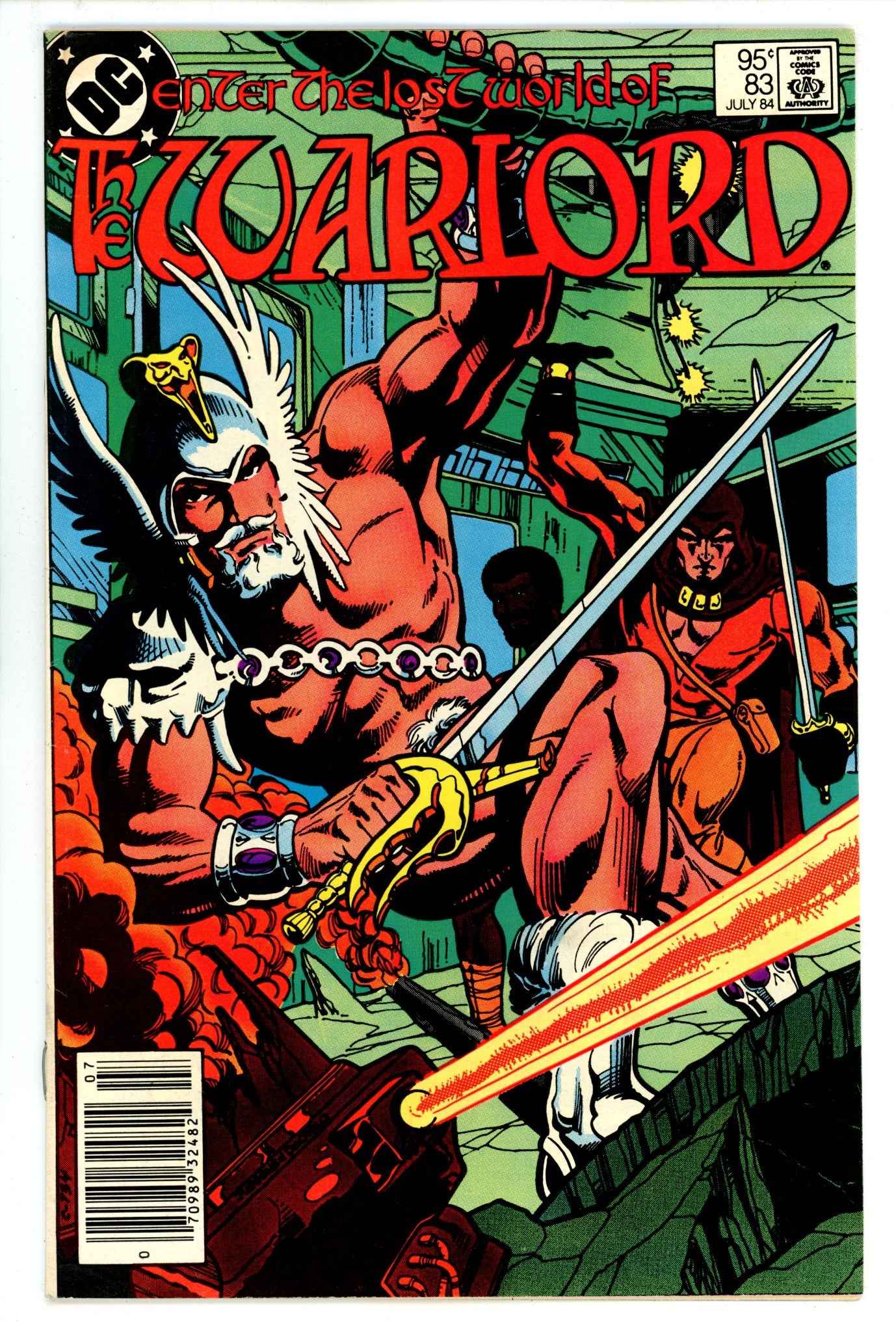 Warlord Vol 1 83 FN+ (6.5) (1984) Canadian Price Variant 