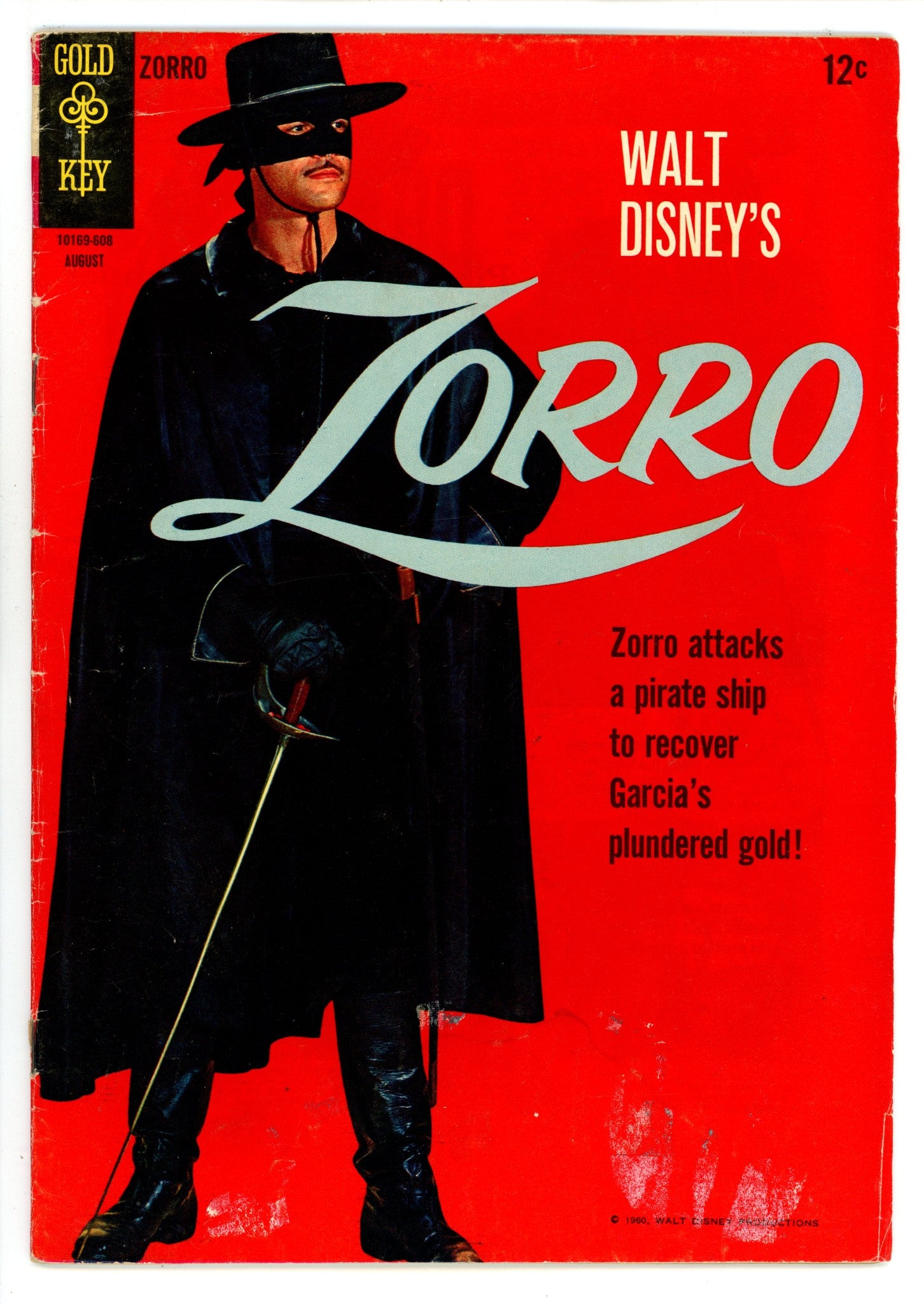 Walt Disney Presents Zorro 3 VG- (3.5) (1966) 