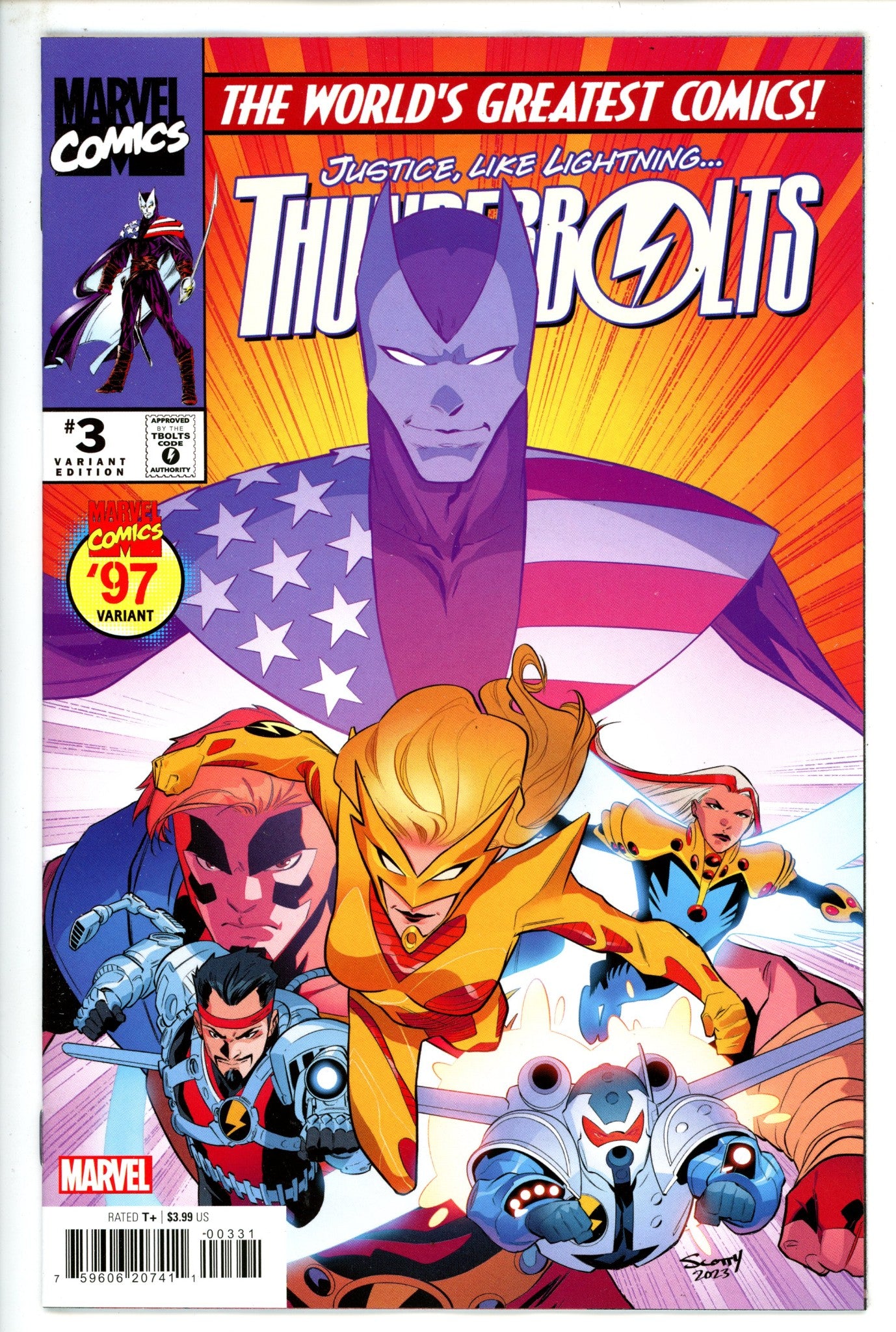 Thunderbolts Vol 5 3 Godlewski Variant (2024)