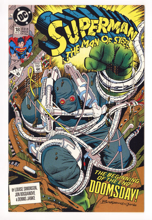 Superman: The Man of Steel 18 FN/VF (7.0) (1992)