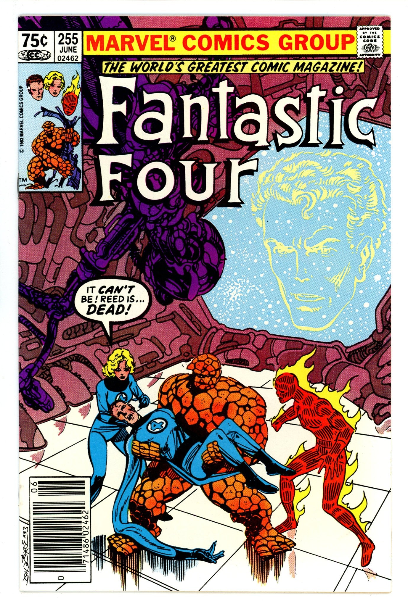 Fantastic Four Vol 1 255 VF (8.0) (1983) Canadian Price Variant 