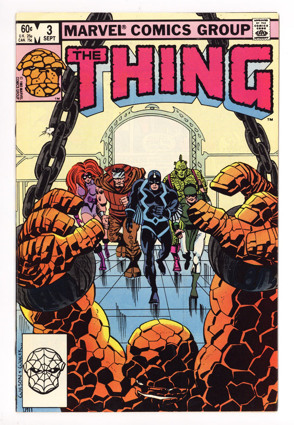 The Thing Vol 1 3 Mid Grade (1983)