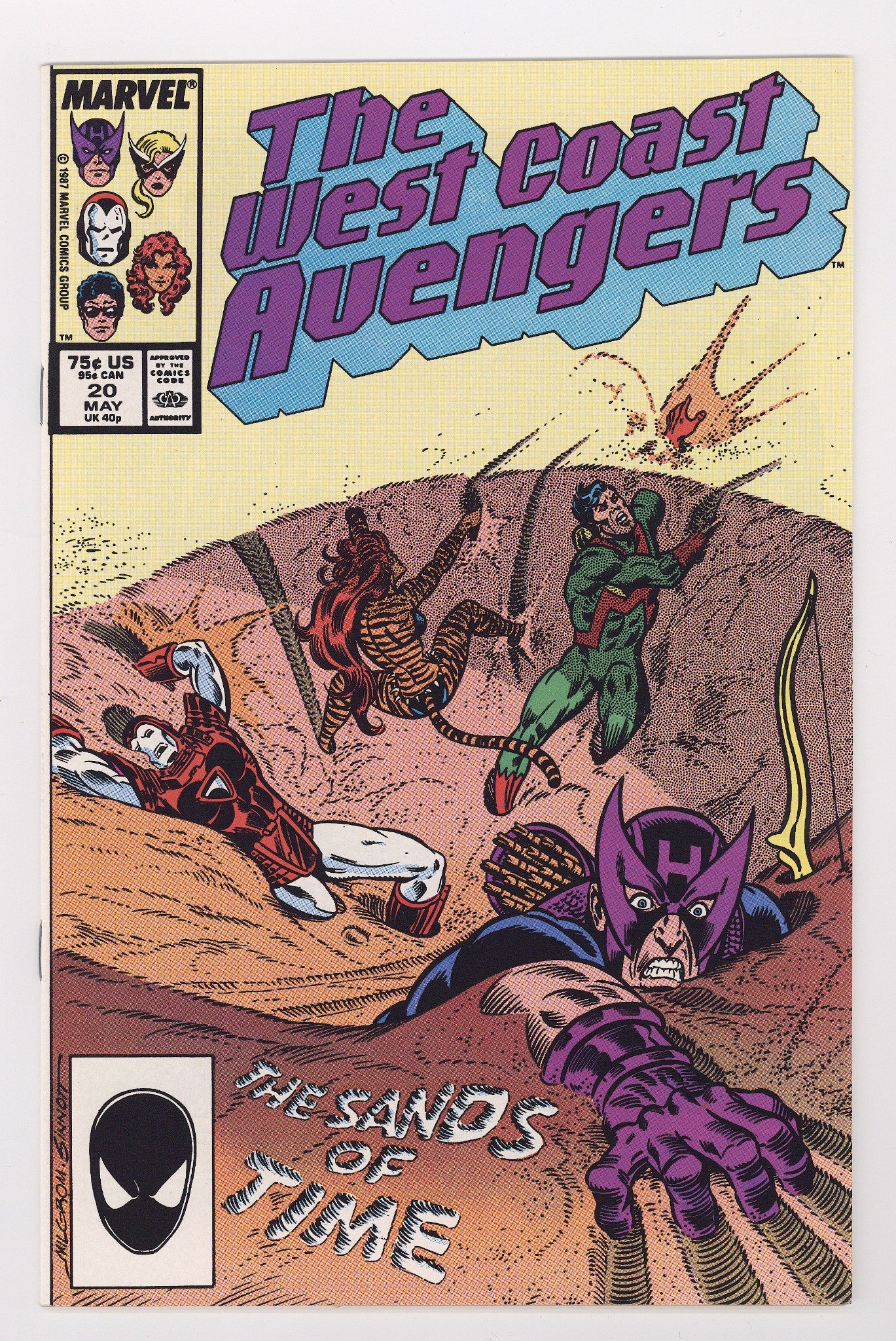West Coast Avengers Vol 2 20 High Grade (1987) 