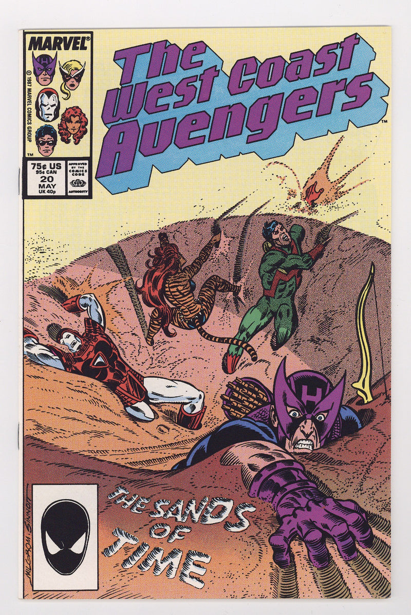 West Coast Avengers Vol 2 20 High Grade (1987) 