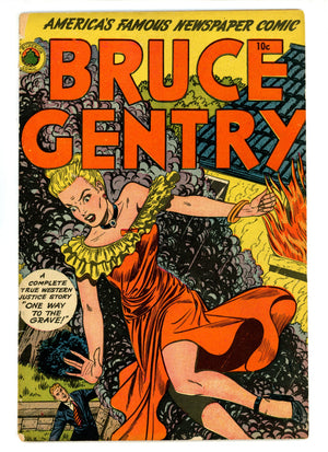 Bruce Gentry Comics 3 VG (4.0) (1949) 
