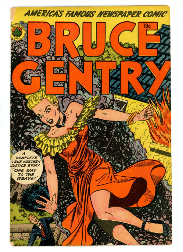 Bruce Gentry Comics 3 VG (4.0) (1949)