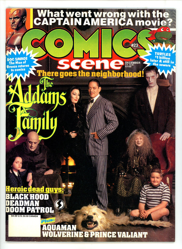 Comics Scene Vol 2 23 / 34 Mid Grade (1991)