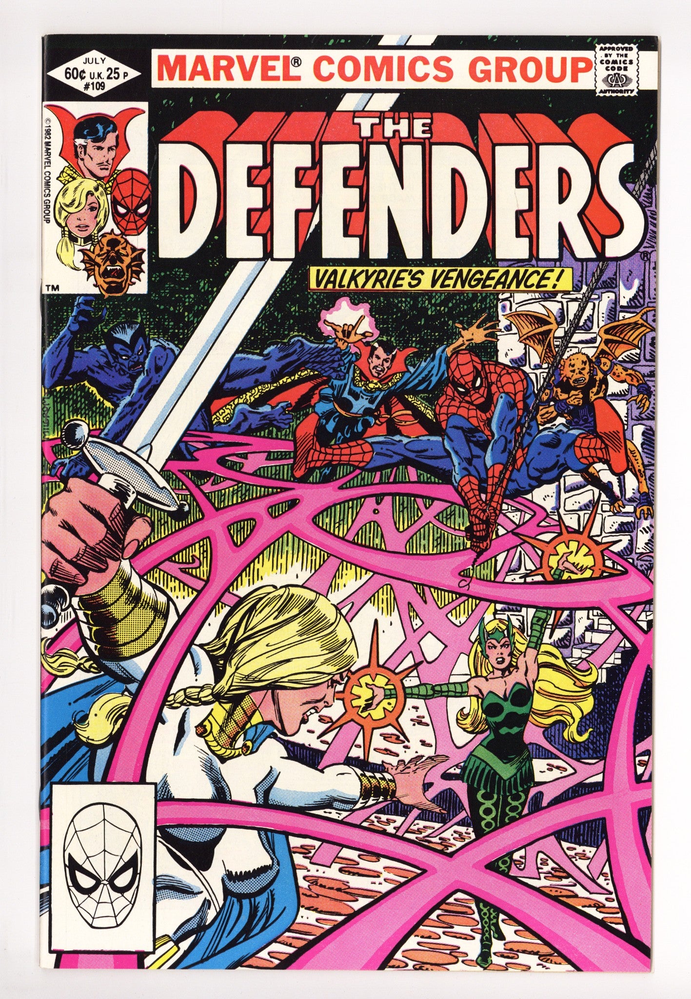 The Defenders Vol 1 109 High Grade (1982) 