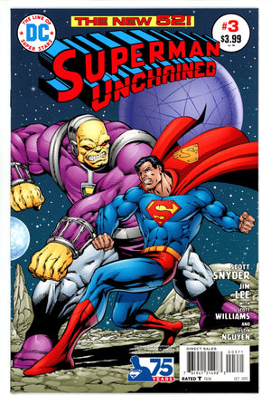 Superman Unchained 3 High Grade (2013) Starlin Incentive Variant