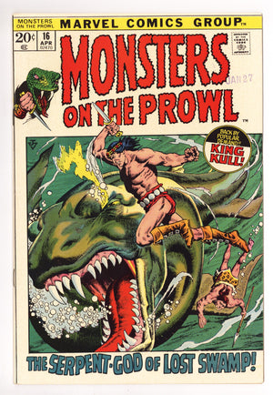 Monsters on the Prowl 16 VF (8.0) (1972)