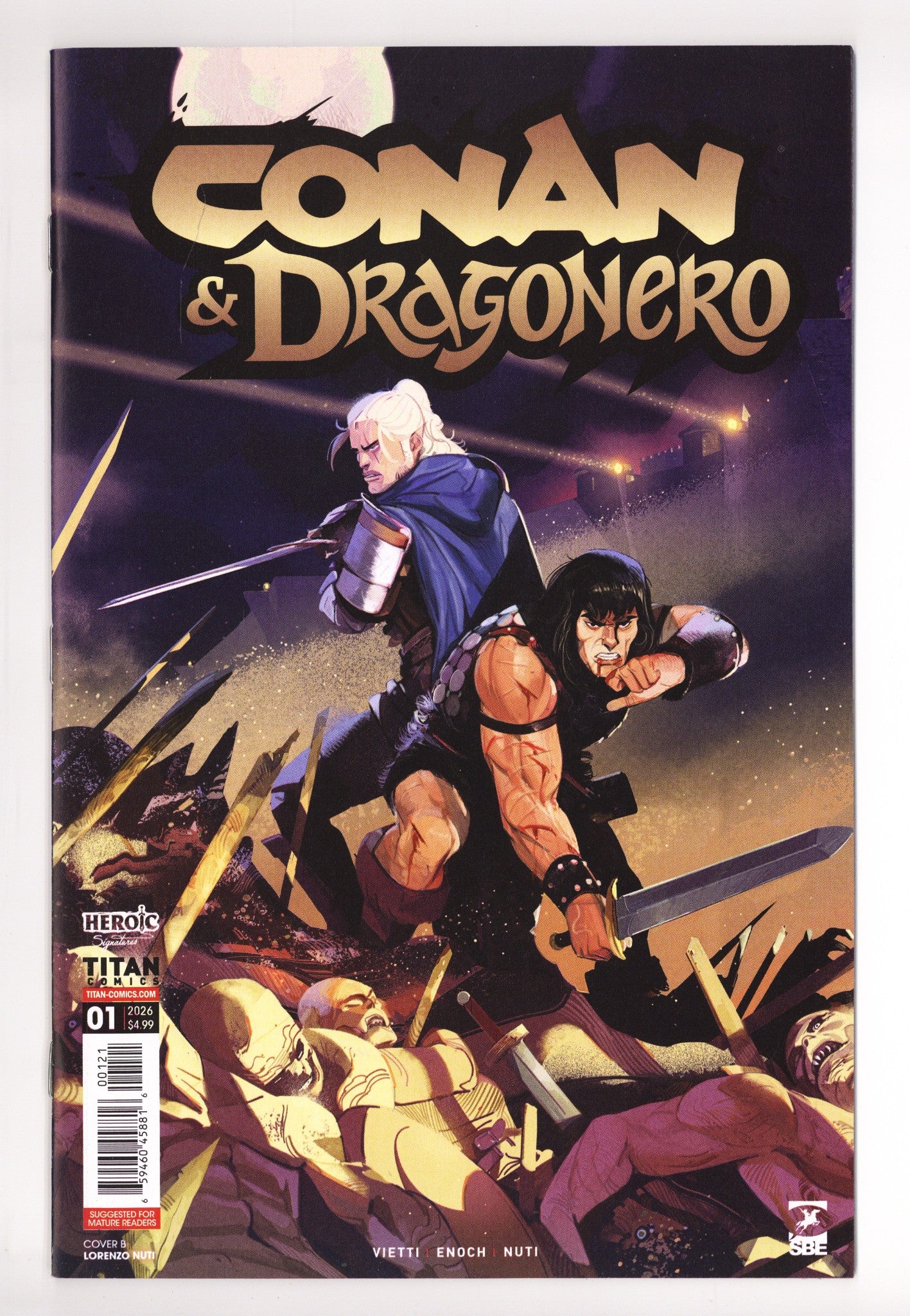 Conan And Dragonero 1 Nuti Variant (2026)